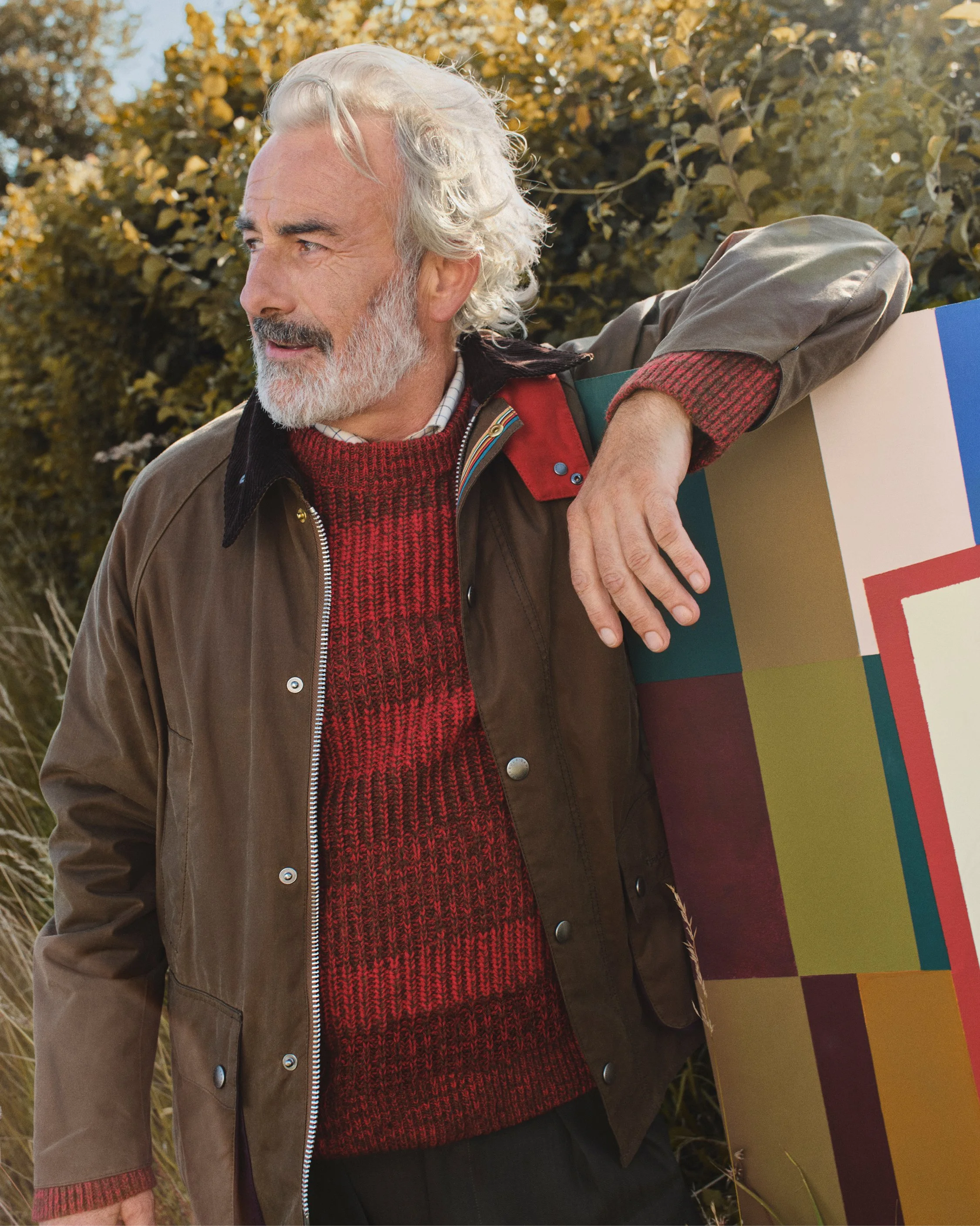 Paul Smith loves Barbour ブルゾン S PAUL SMITH LOVES BARBOUR: A NEW COLLABORATION BETWEEN TWO BRITISH